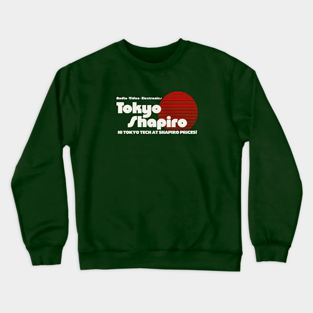 Tokyo Shapiro Crewneck Sweatshirt by Turboglyde